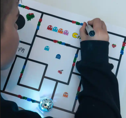 Maak-middag Ozobot — familie-kids in Hardenberg