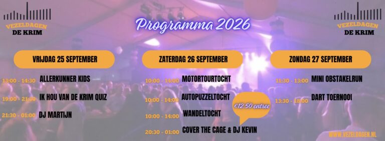 Vezeldagen de Krim — muziek in Hardenberg