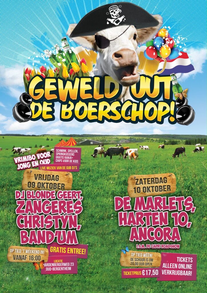 Geweld uut de Boerschop in Hardenberg