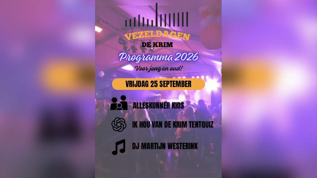 Vezeldagen vrijdagavond in Hardenberg