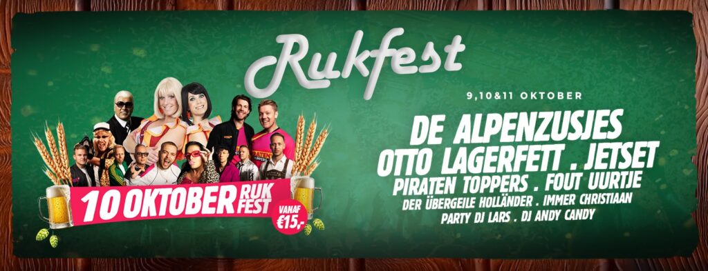 Rukfest 2026: Drie Dagen Feest in Holtheme in Hardenberg